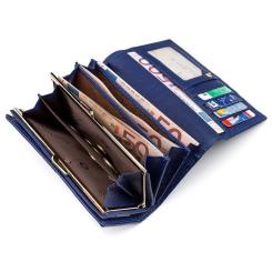 Кошелек Boston Синий Фото 4