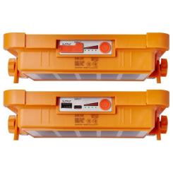 Прожектор Delux REL-1041 ( 3.7V 8000mAh) 288 LED 20Вт IP65 Фото 2