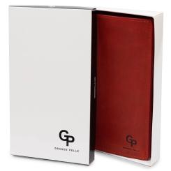 Кошелек Grande Pelle Красный Фото 4