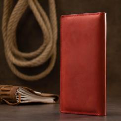 Кошелек Grande Pelle Красный Фото 6