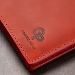 Кошелек Grande Pelle Красный Фото 7