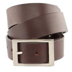 Ремень Grande Pelle Кожаный Коричневый Фото