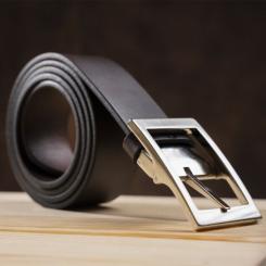 Ремень Grande Pelle Кожаный Коричневый Фото 7