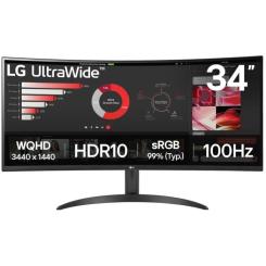 Монитор LG 34WR50QK-B Фото