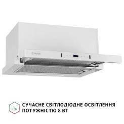 Вытяжка кухонная Perfelli ISEO 6PWX BIANCO Фото 6