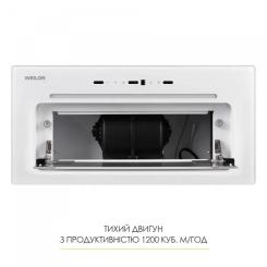 Вытяжка кухонная Weilor LUMINA WBG 68 WHITE Фото 9