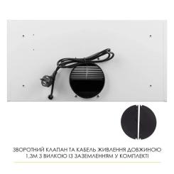 Вытяжка кухонная Weilor LUMINA WBG 68 WHITE Фото 10