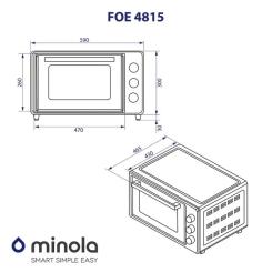 Электропечь Minola FOE 4815 IV Фото 11
