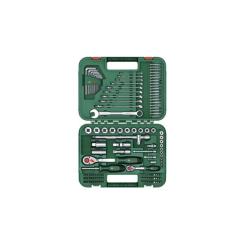 Набор инструментов Bosch 1/2", 1/4", 132шт, CrV Фото 1