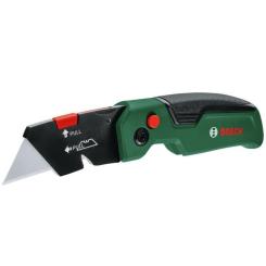 Нож монтажный Bosch строительный трапециевидный, корпус двухкомпонентн Фото