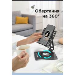 Подставка для планшета OfficePro LS630G and smartphone Grey Фото 10