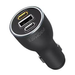 Зарядное устройство Promate 2xUSB-C + USB-A Фото