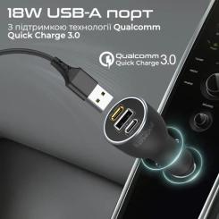 Зарядное устройство Promate 2xUSB-C + USB-A Фото 4