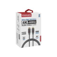 Кабель мультимедийный Promate HDMI M to HDMI M 3.0m V2.0 Фото 1