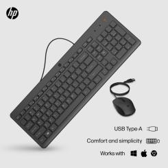 Комплект HP 150 USB Black Фото 1