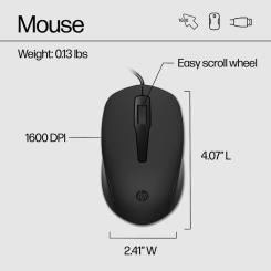 Комплект HP 150 USB Black Фото 5