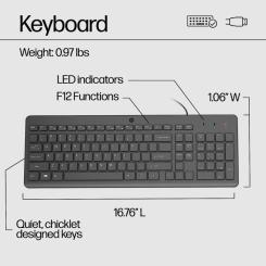Комплект HP 150 USB Black Фото 6