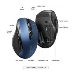 Мышка Ugreen MU006 Ergonomic Wireless Blue Фото 1