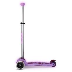 Самокат Micro Maxi Deluxe Glow LED Сиятельно-пурпурный Фото 1