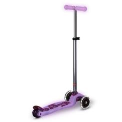 Самокат Micro Maxi Deluxe Glow LED Сиятельно-пурпурный Фото 2