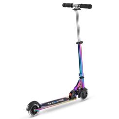 Самокат Micro Sprite LED Неохром Фото 2