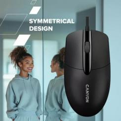 Мышка Canyon M-5 USB Black Фото 5