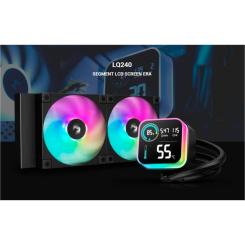 Система жидкостного охлаждения Deepcool LQ240 Black Фото 6