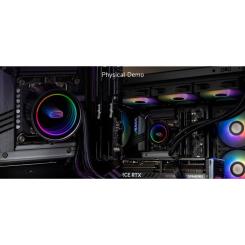 Система жидкостного охлаждения PcCooler DA360 ARGB BK Фото 11