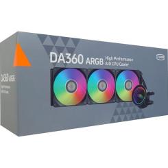 Система жидкостного охлаждения PcCooler DA360 ARGB BK Фото 3