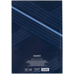 Книга записная Axent Lines А4, 96 листов, клетка, синяя Фото 4