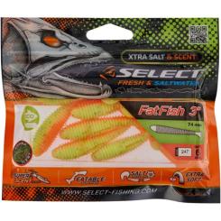 Силикон рыболовный Select FatFish 3" 247 (6 шт/уп) Фото 1