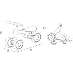 Беговел MoMi DEX каталка yellow Фото 7