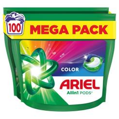 Капсулы для стирки Ariel Pods All-in-1 Color Для кольорового 100 шт. Фото