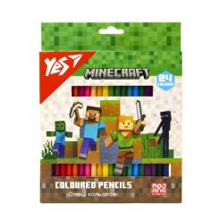 Карандаши цветные Yes Minecraft 24 кол. Фото