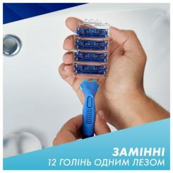 Бритва Gillette Sensor 3+ с 4 сменными картриджами Фото 2
