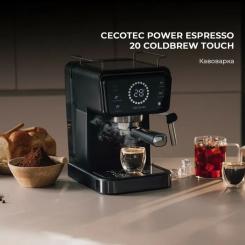 Рожковая кофеварка эспрессо Cecotec Power Espresso 20 ColdBrew Touch Фото 1