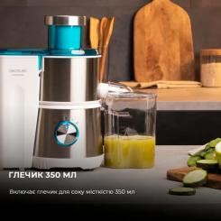 Соковыжималка Cecotec Juice&Fresh 400 Titan White Фото 10