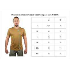 Футболка Tribe Coolpass SS olive M Фото 4
