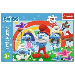 Пазл Trefl Maxi The Smurfs День смурфа 24 элемента Фото 2