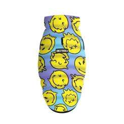 Курточка для животных WAUDOG Clothes "Смайлики на голубом" XS22 Фото 1