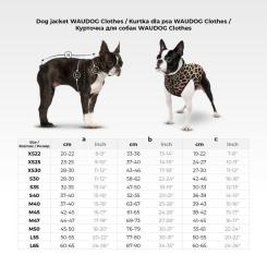 Курточка для животных WAUDOG Clothes "Смайлики на голубом" XS22 Фото 3
