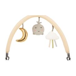 Детский манеж MoMi BELOVE PLUS бежевий Фото 9