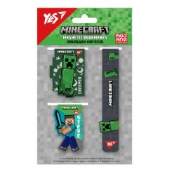 Закладки для книг Yes магнітні Minecraft Boom 3 шт Фото