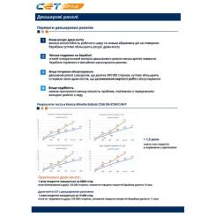 Чистящее лезвие CET Canon IR-C3325, GPR53, 300K, two-layer Фото 2