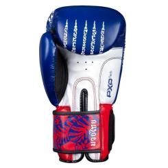 Боксерские перчатки Phantom Muay Thai Blue 12 унцій Фото 3