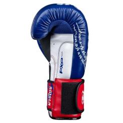 Боксерские перчатки Phantom Muay Thai Blue 12 унцій Фото 4