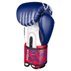 Боксерские перчатки Phantom Muay Thai Blue 12 унцій Фото 5