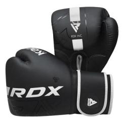 Боксерские перчатки RDX F6 Kara Matte White 14 унцій Фото 3