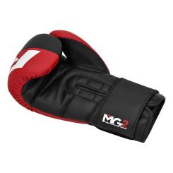 Боксерские перчатки RDX REX F4 Red/Black 14 унцій Фото 3