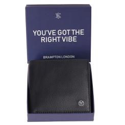 Кошелек Brampton London Plutus Black Фото 4